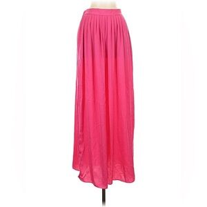BCBGMaxAzria Vibrant Pink Maxi Skirt
